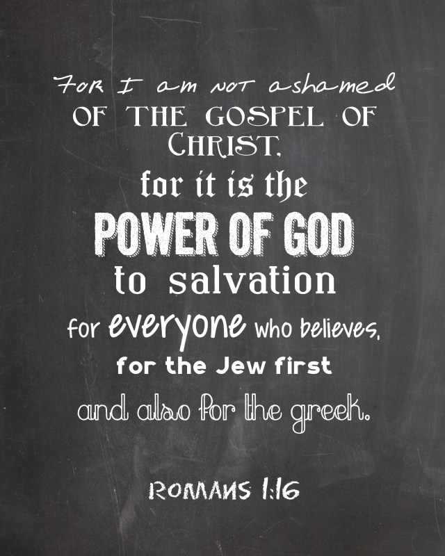 Romans 1:16
