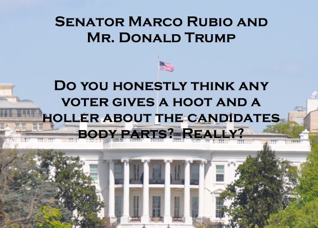 Rubio Trump Debate